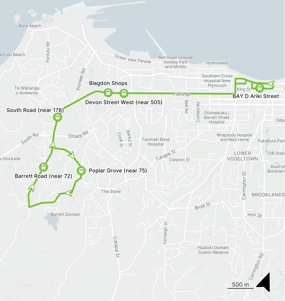 New Route Map