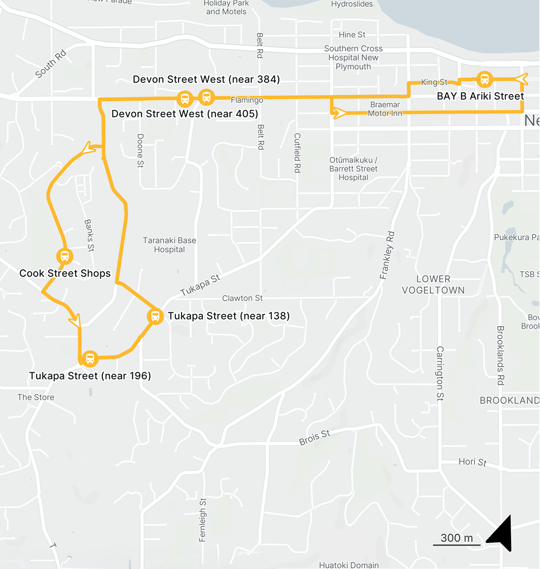 New Route Map
