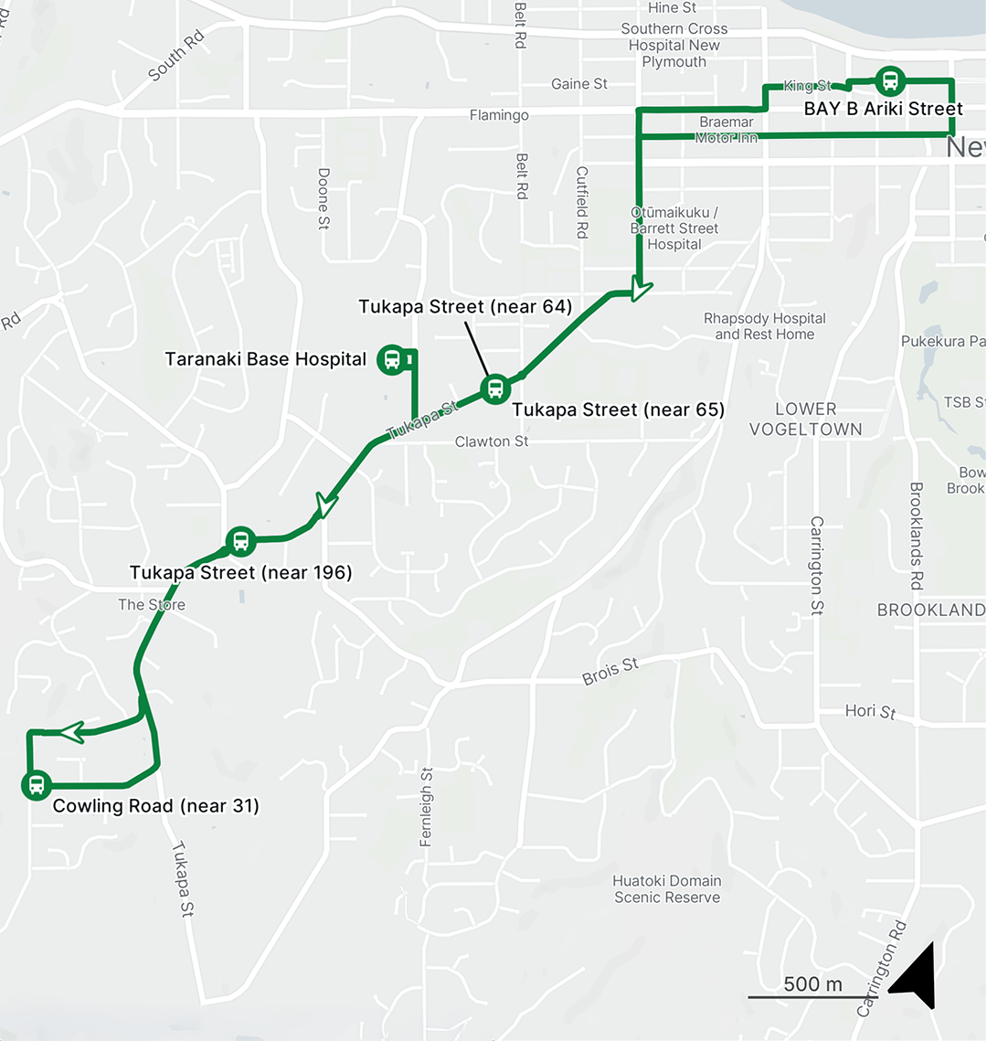 New Route Map