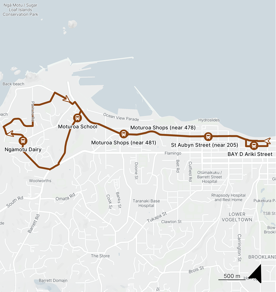 New Route Map
